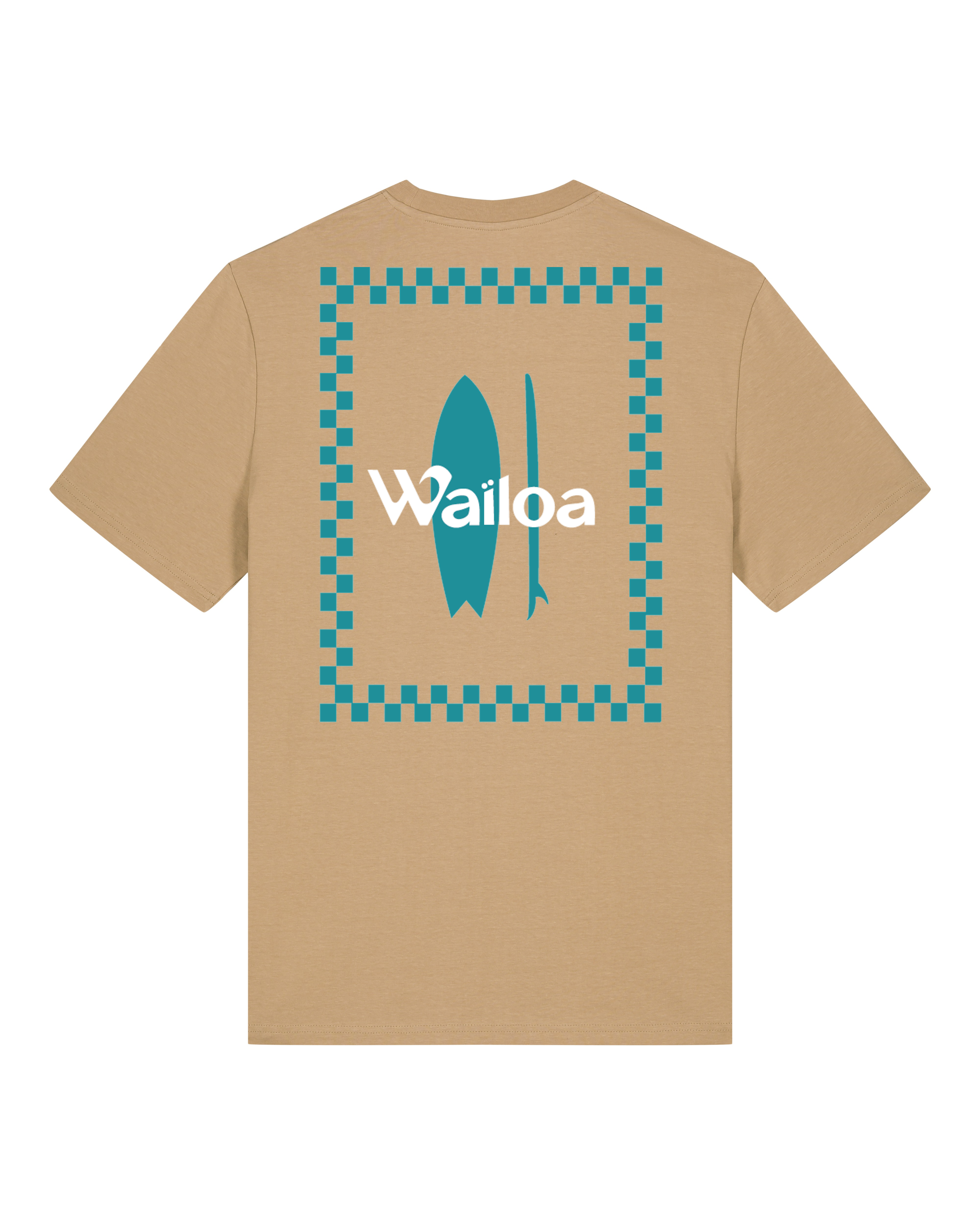 T-shirt surf ocre
