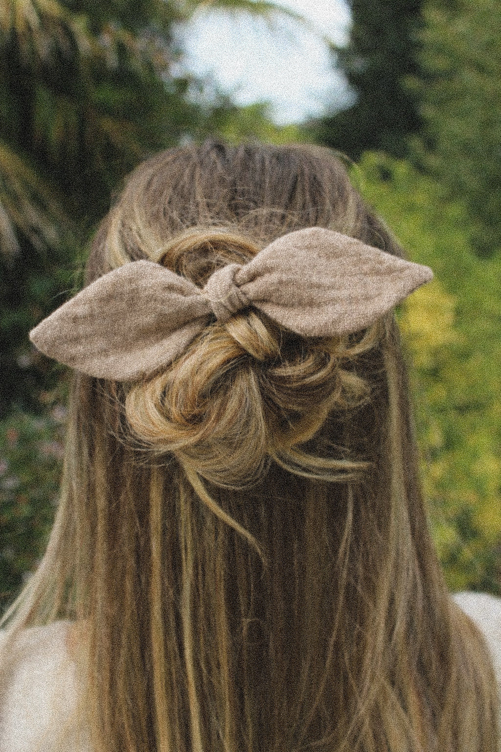 Élastique à noeud beige - Waïloa