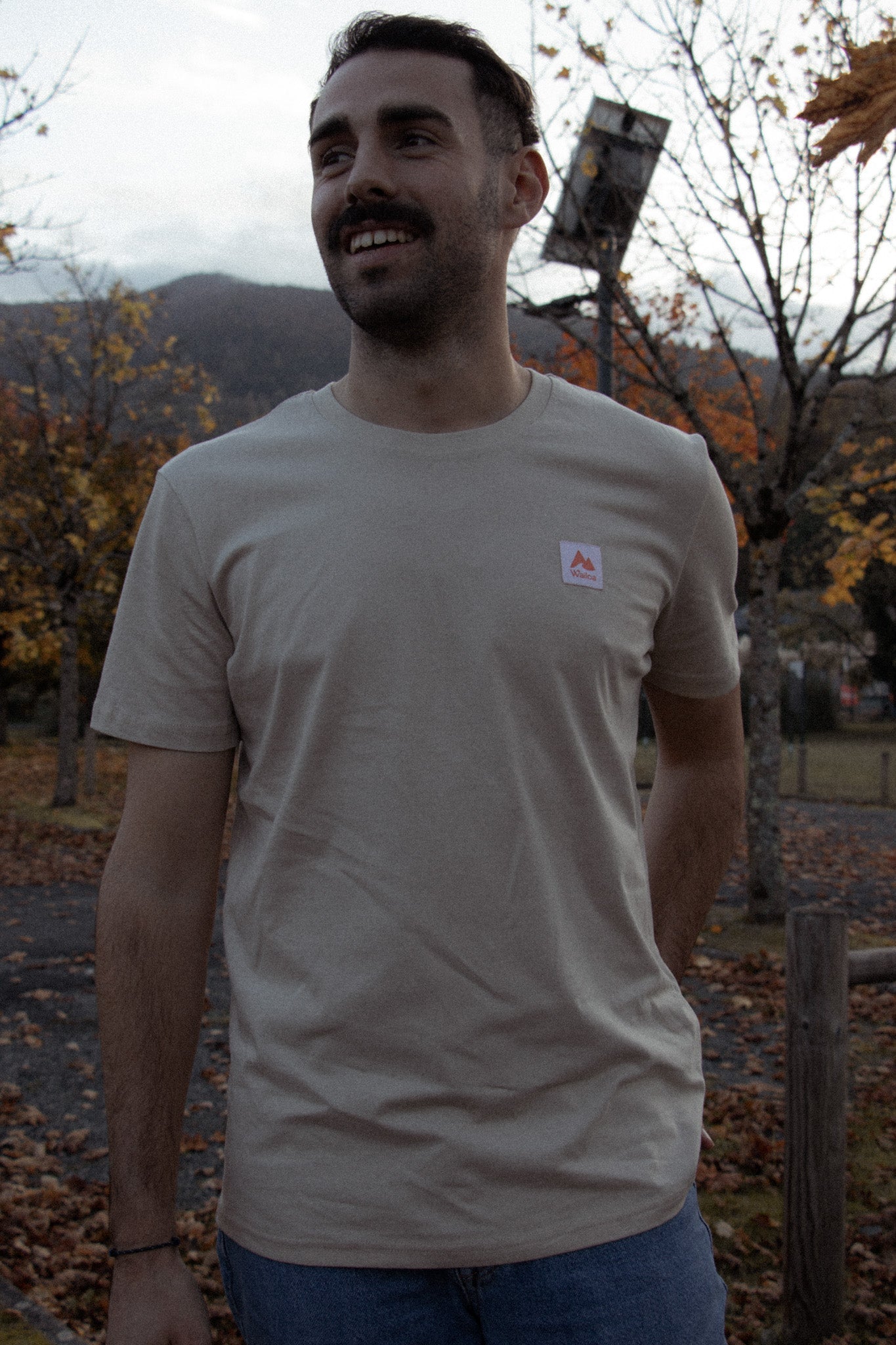 T-shirt bio beige Payolle - Waïloa