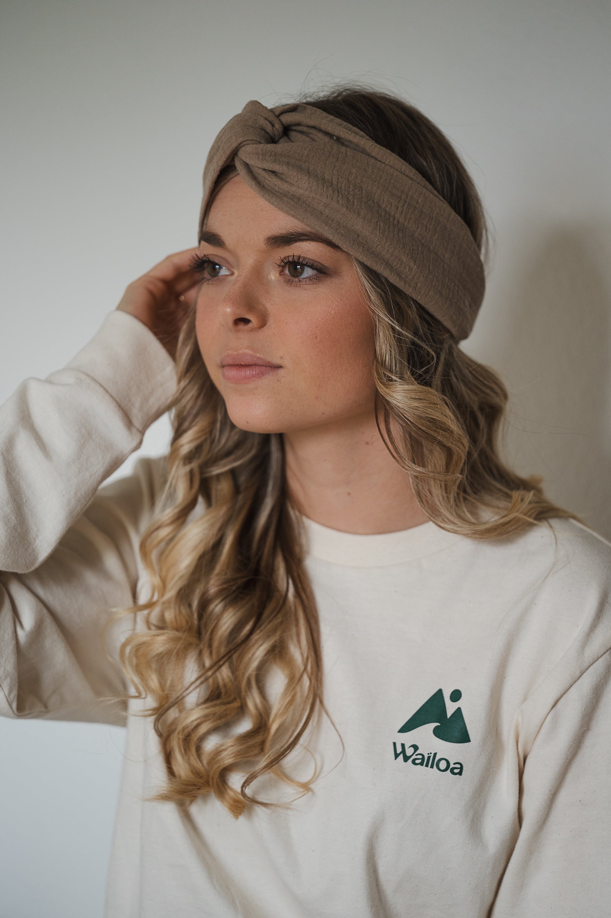 Bandeau Aïnoa marron – Waïloa (vue 2)