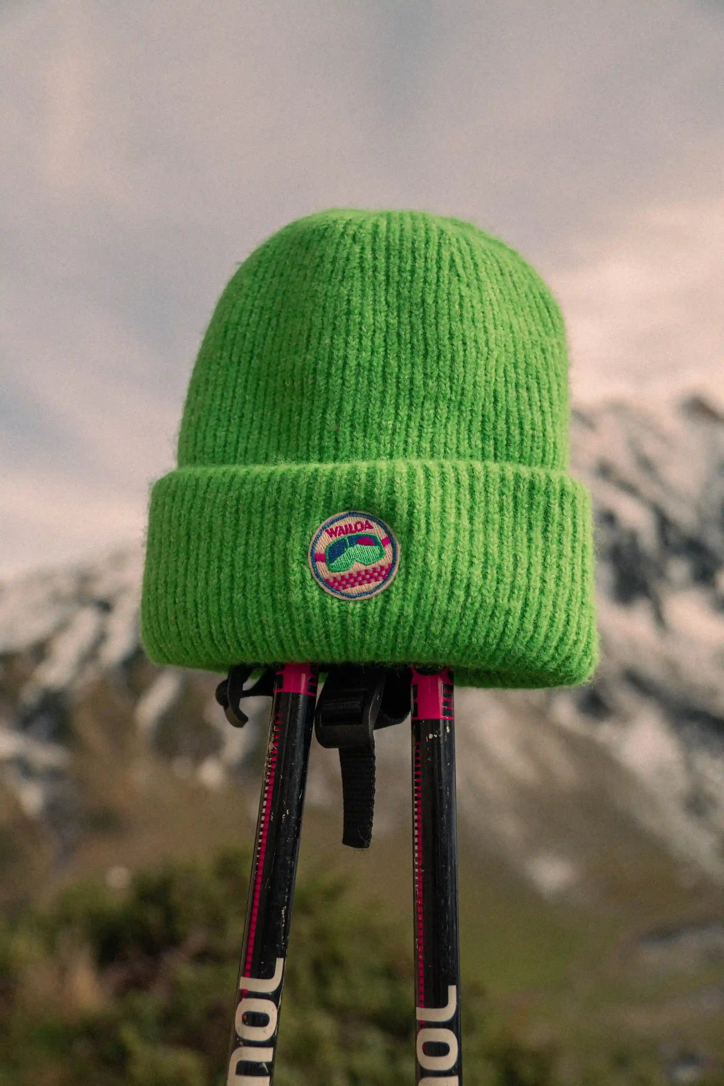 Bonnet Flocon vert – Waïloa (vue 2)