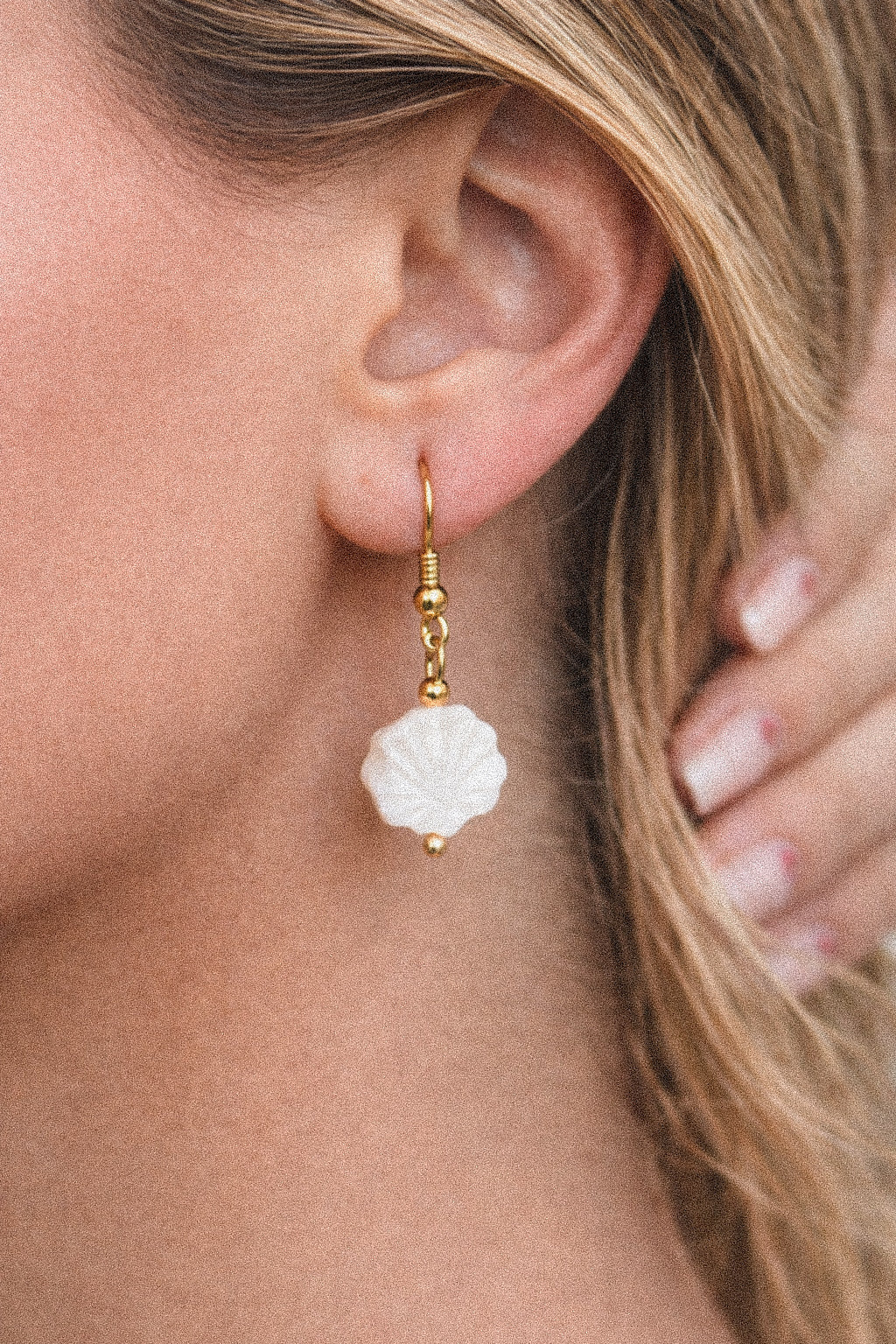 Boucles d'oreilles pendantes coquillage – Waïloa