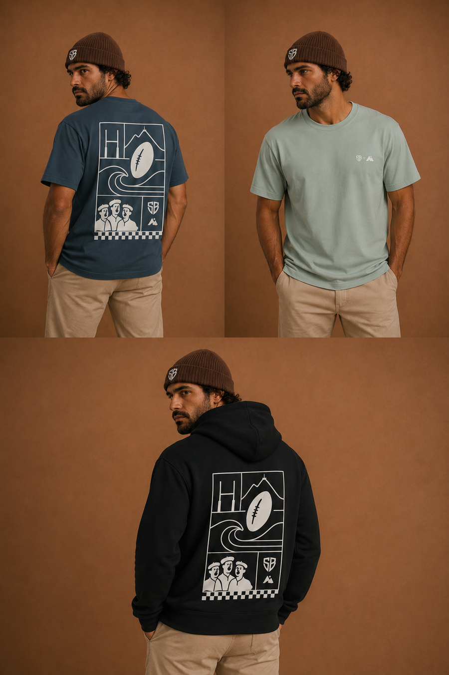 Pack 2 T-shirt + 1 Sweat | Stade Bagnerais x Waïloa