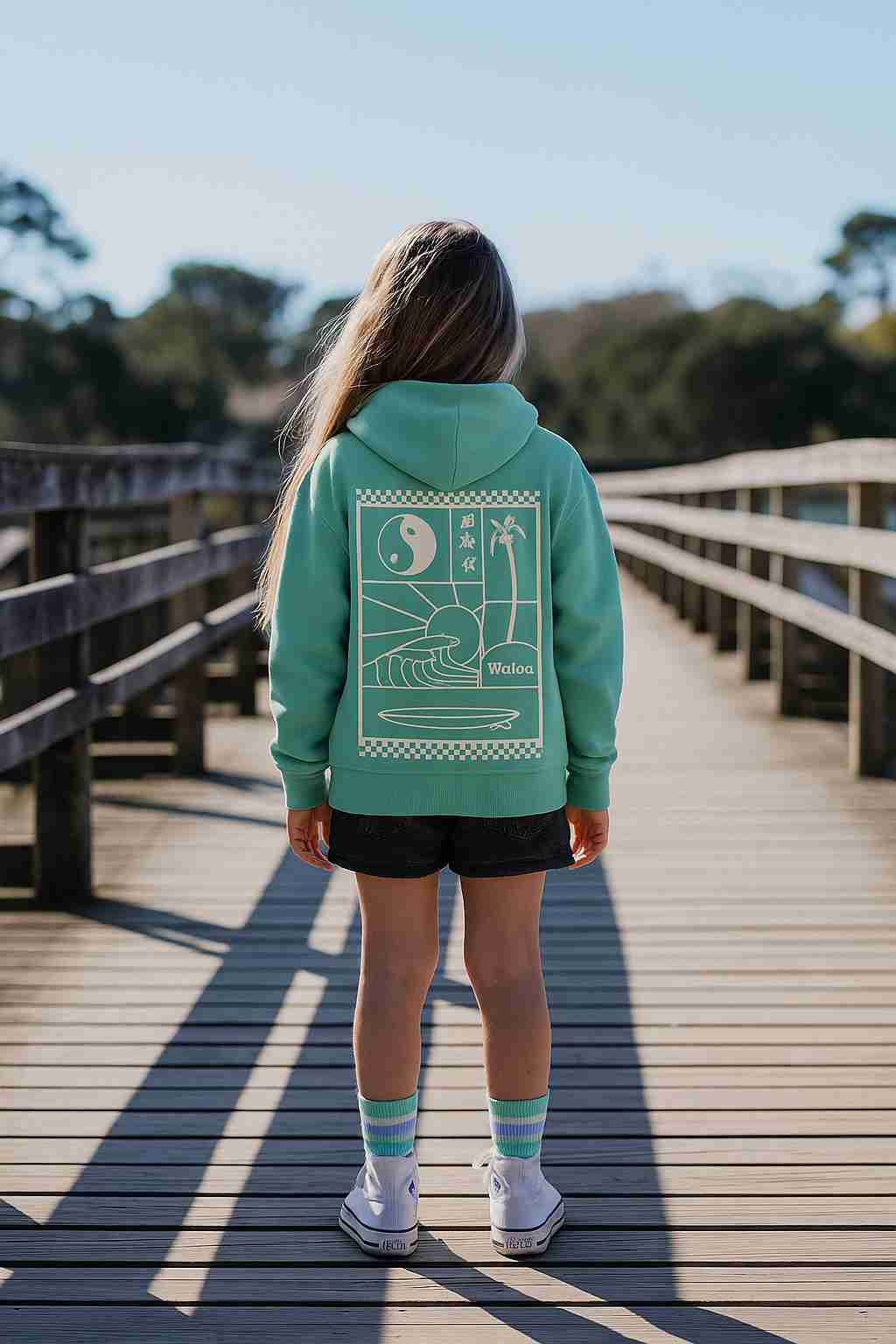 Sweat enfant capuche Soléa – Waïloa