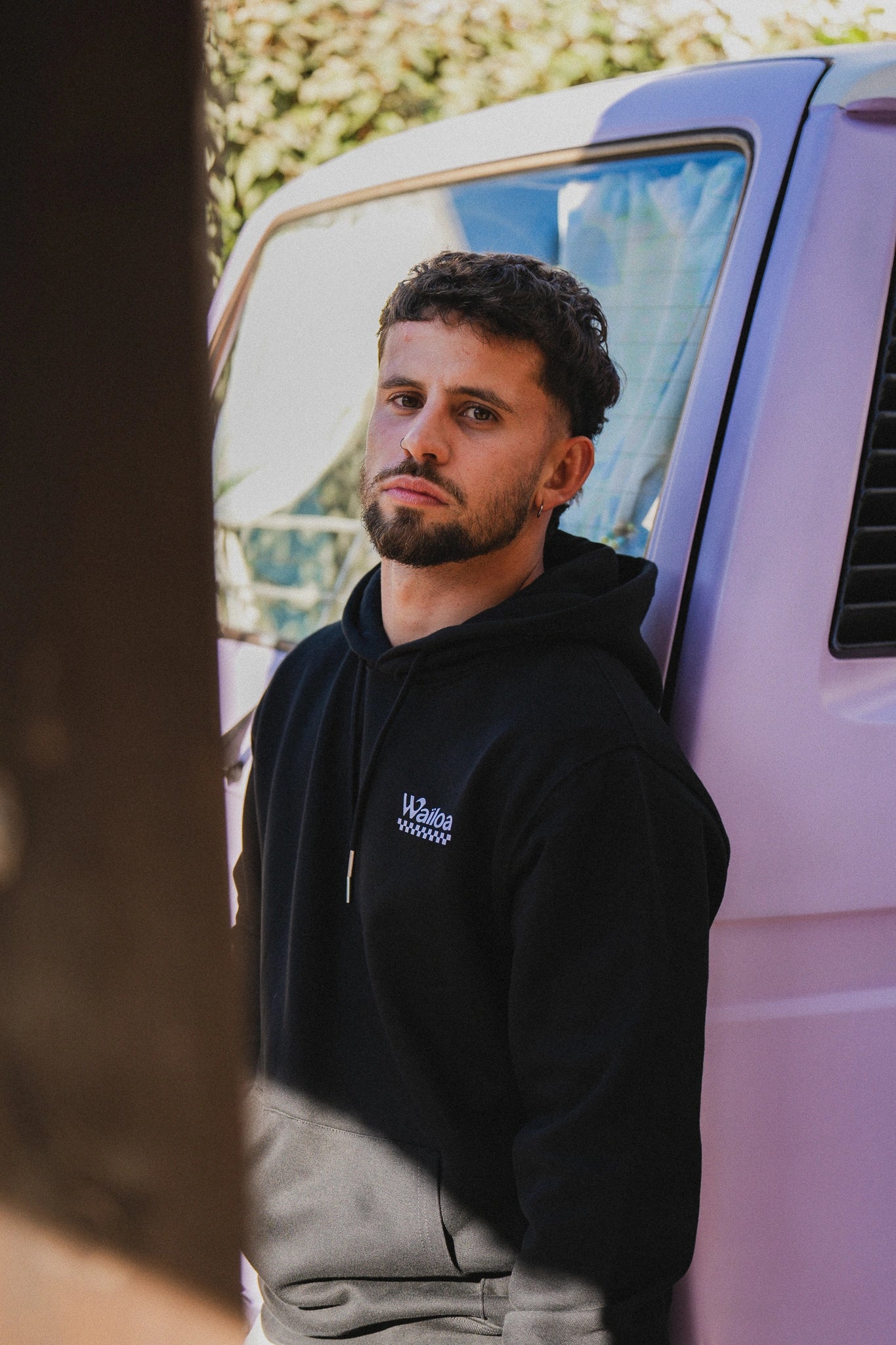 Sweat noir Soléa Homme – Waïloa (vue 5)