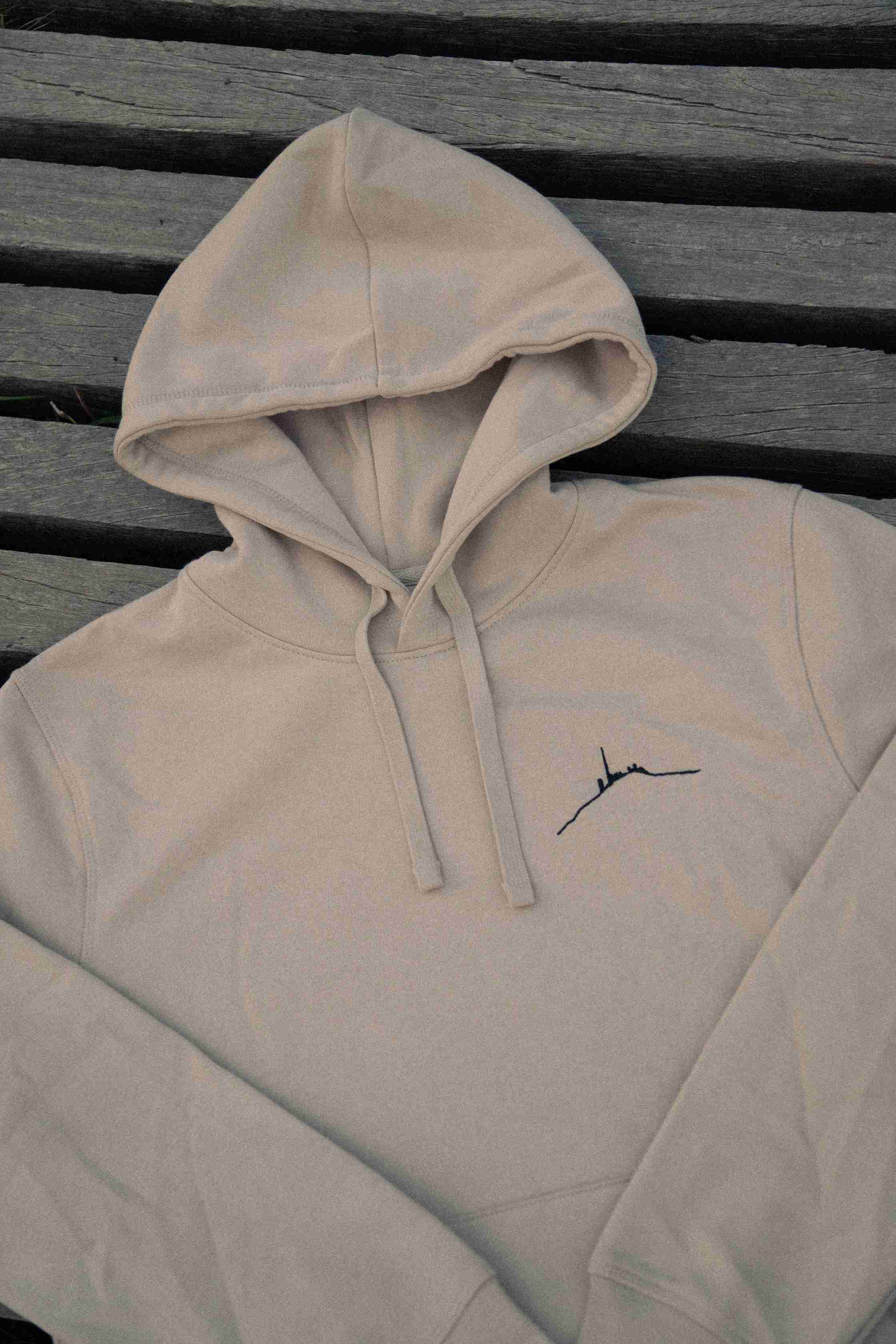 Sweat Pic du Midi de Bigorre beige – Waïloa (vue 2)