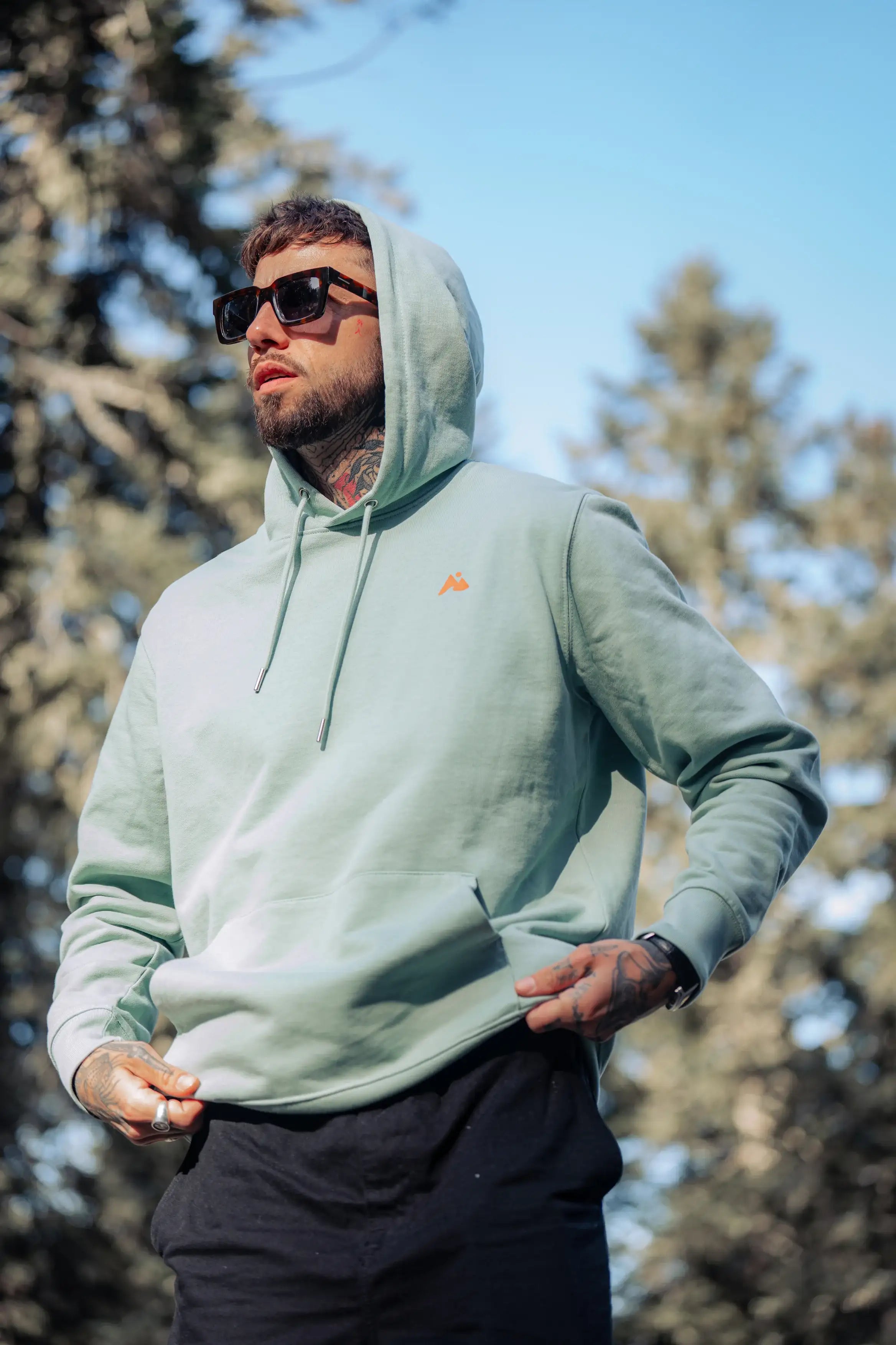 Sweat Wander vert d'eau Homme – Waïloa