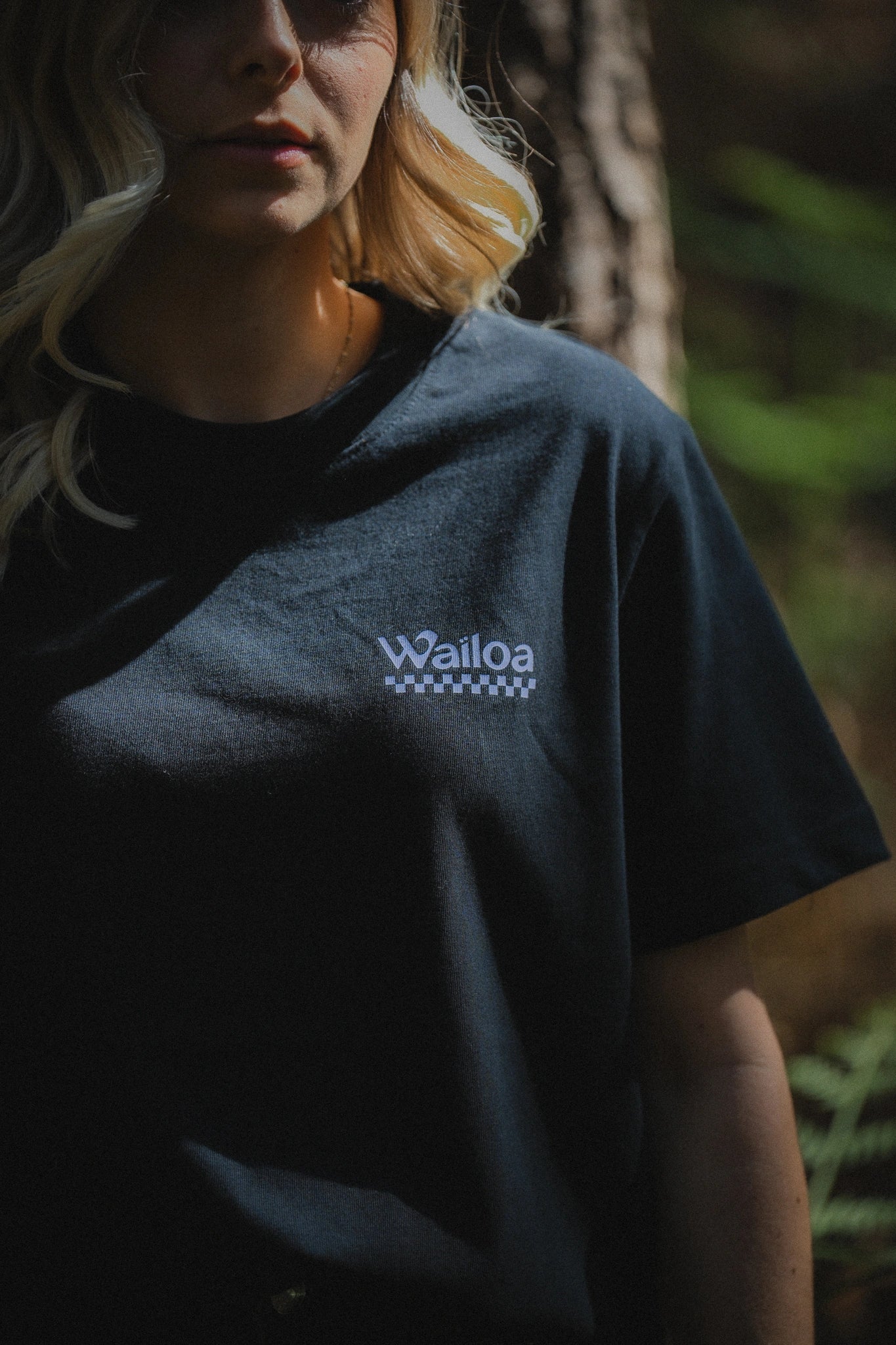 T-shirt noir Bali Femme – Waïloa (vue 2)