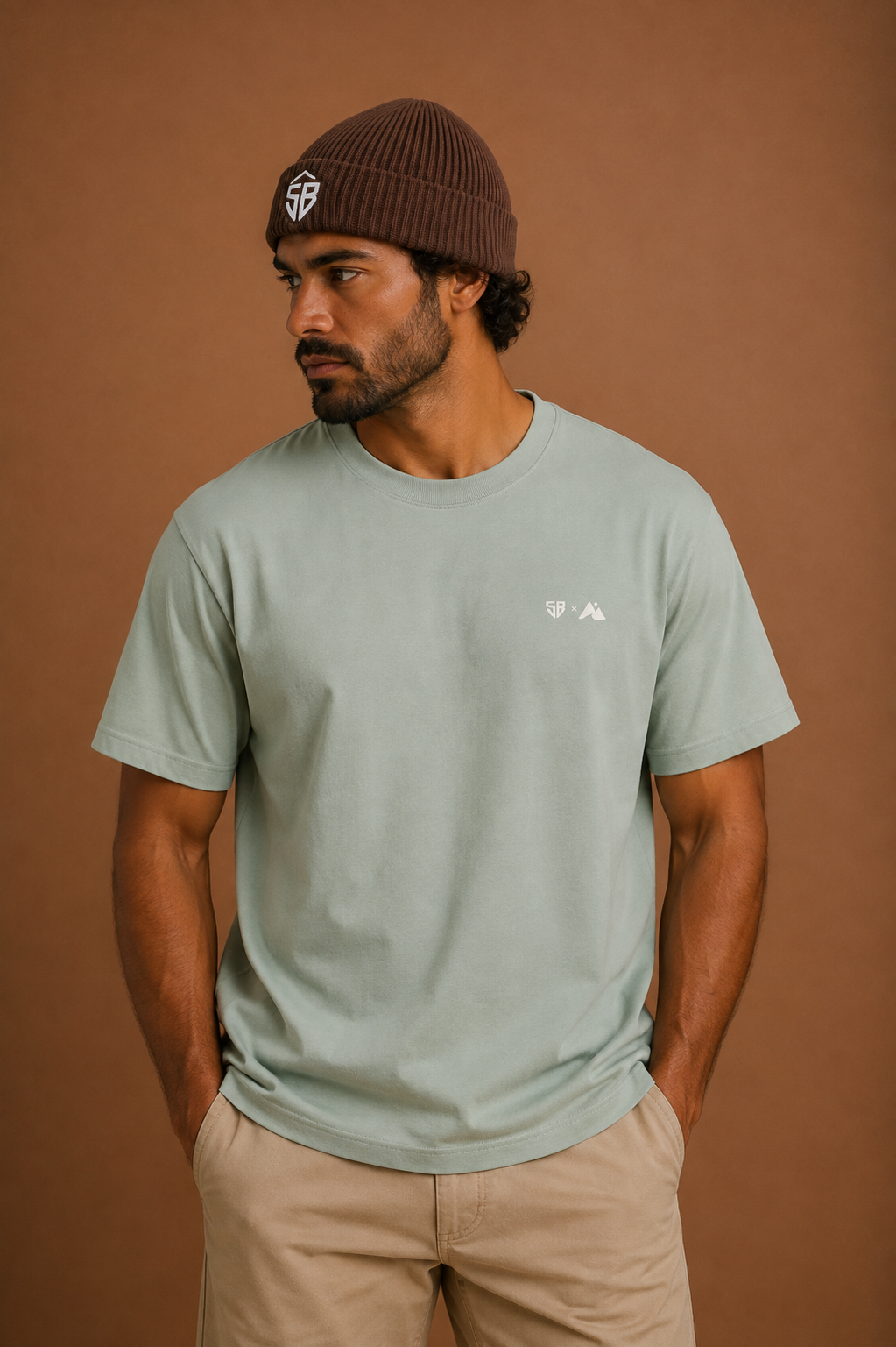 T-shirt oversize Capsule vert d'eau | Stade Bagnerais x Waïloa (vue 2)