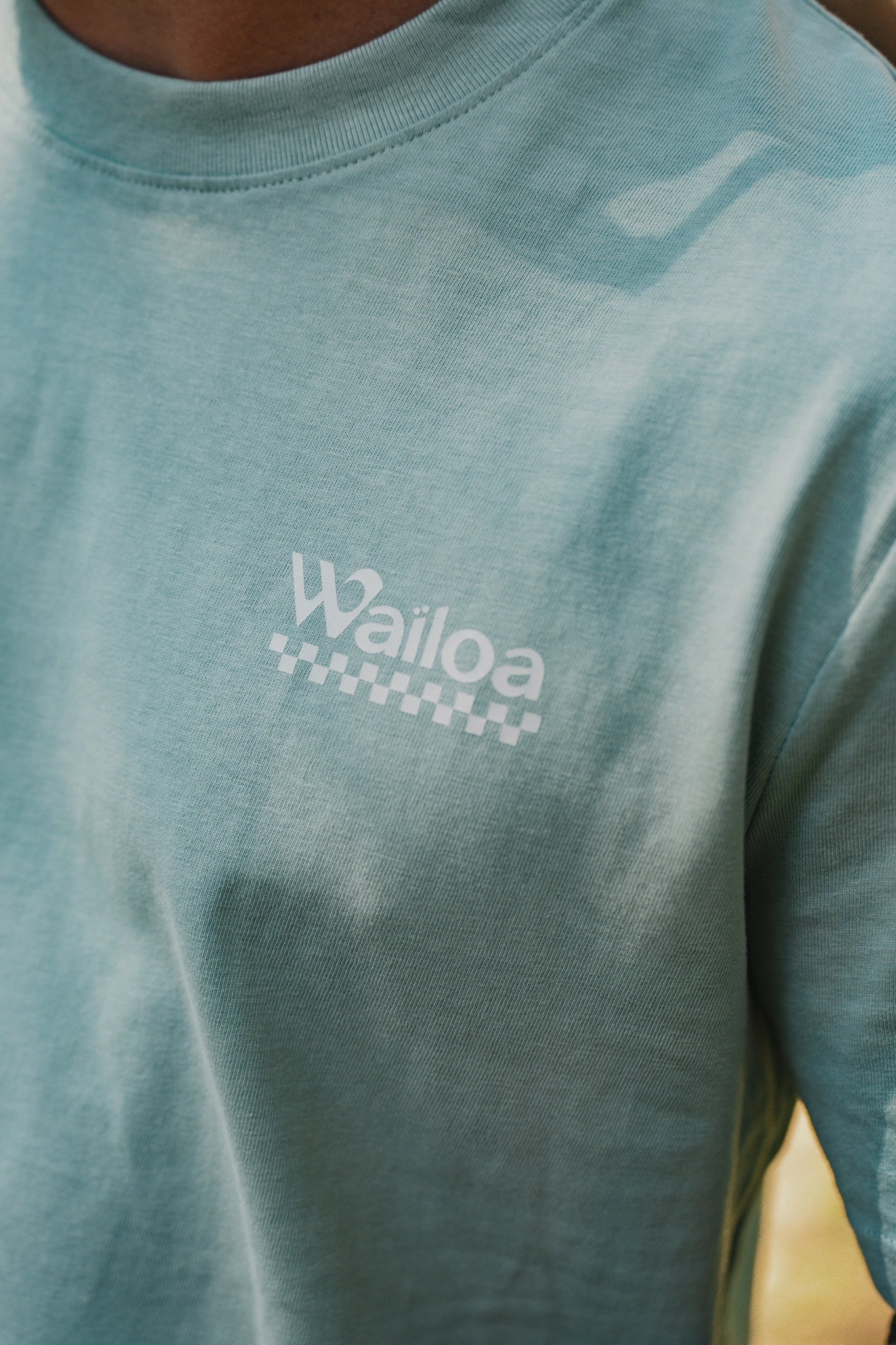 T-shirt vert Bali femme – Waïloa (vue 2)